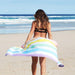 XL Beach Towel Summer - Unicorn Waves - Agenda Bookshop