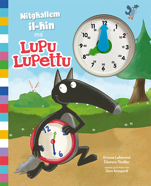 Nitgħallem il-ħin ma’ Lupu Lupettu - Agenda Bookshop