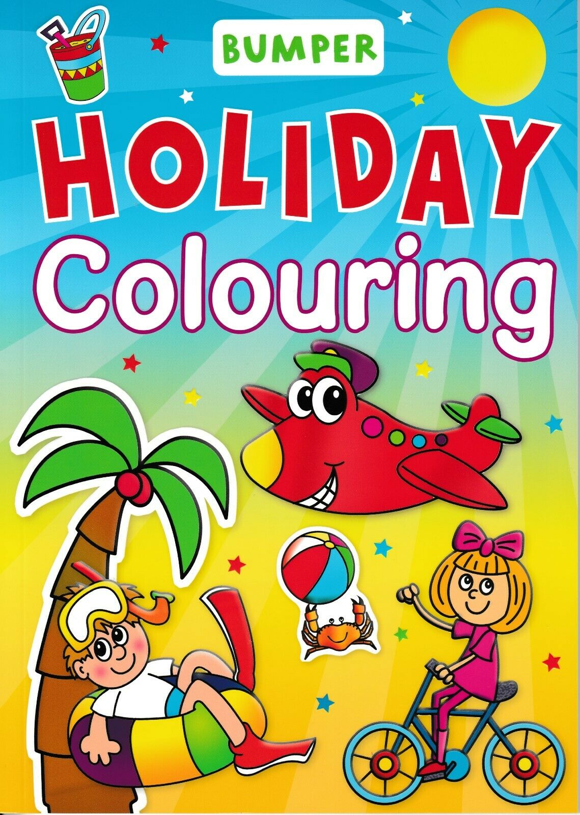 Children's Bumper Holiday Colouring Book. - Agenda Bookshop