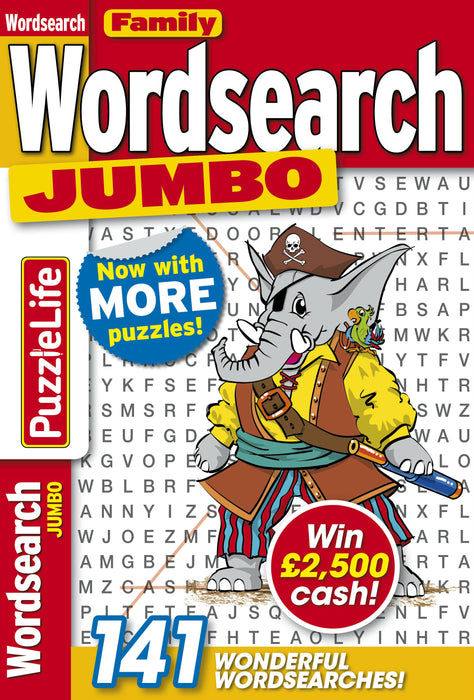 Family Wordsearch Jumbo - Agenda Bookshop