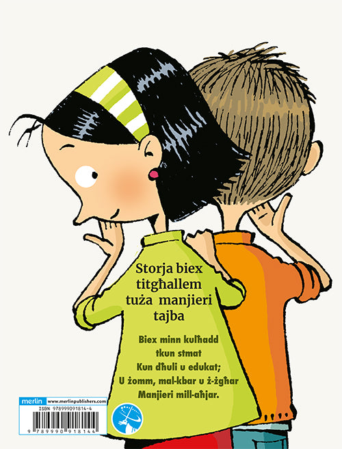 Saħħa Bonġu Ċaw (Iva, nasal!) back cover