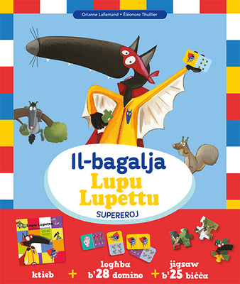 Il-bagalja Lupu Lupettu supereroj - Agenda Bookshop