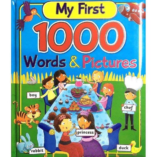My First 1000 Words And Pictures Paperback - Agenda Bookshop