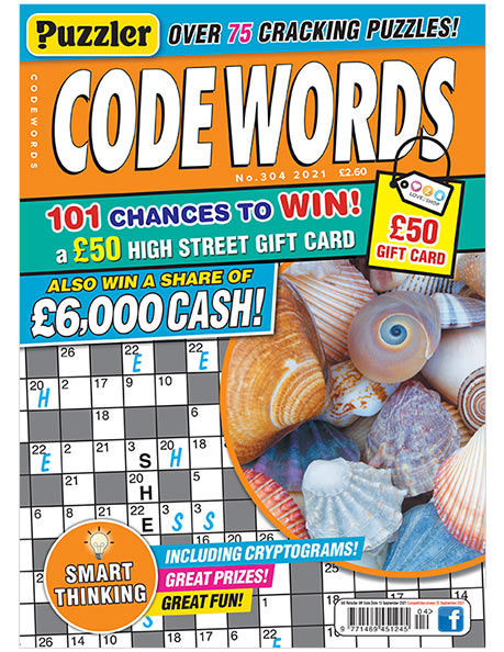 Puzzler Codewords - Agenda Bookshop