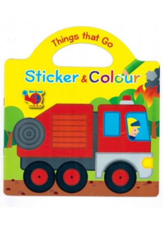 BW STICKER & COLOUR TRUCKS & DIGGERS - Agenda Bookshop