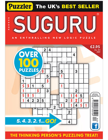 Puzzler Suguru - Agenda Bookshop