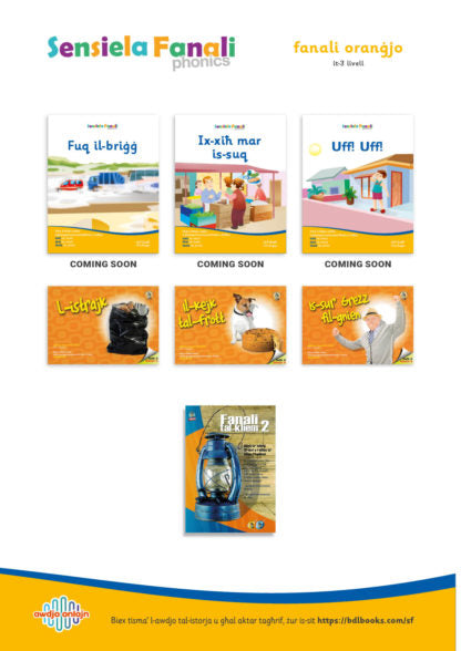 Fuq il-briġġ Sensiela Fanali Oranġjo It-Tielet Livell - Agenda Bookshop