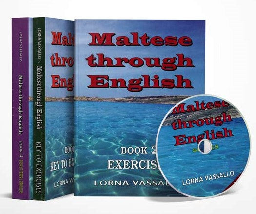 Maltese Through English -SET Bk 2,3,4,CD - Agenda Bookshop