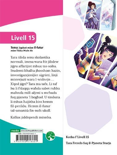 Tara Frendo fuq il-pjaneta Sturja Tikka Qari Livell 15 - Agenda Bookshop