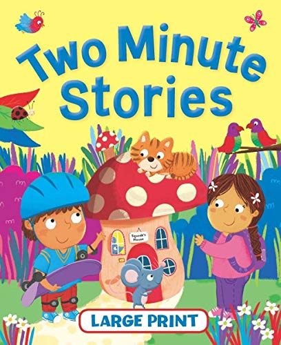 Two Minute Stories Large Print Hardcover - Agenda Bookshop
