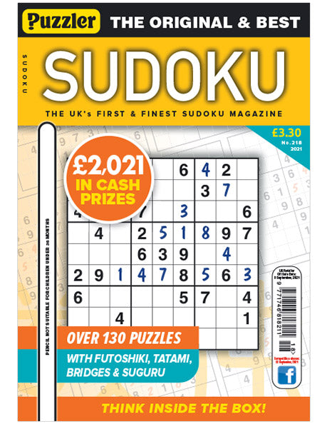 Puzzler Sudoku - Agenda Bookshop