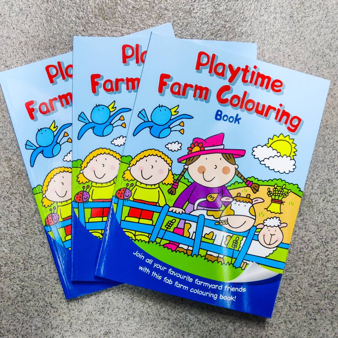 HL Playtime Farm Colour & Activity Book - Agenda Bookshop