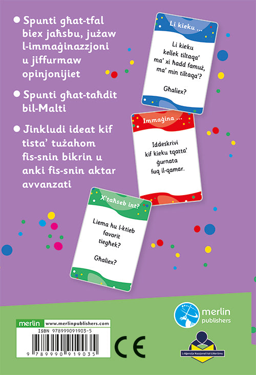 Aqtagħli kurżità (Leħħiet Flashcards) - Agenda Bookshop