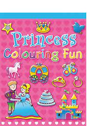 Princess Colouring Fun - Agenda Bookshop