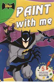 ST Paint with Me - Batman - Agenda Bookshop
