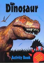 Dinosaur Activity Book: Blue - Agenda Bookshop