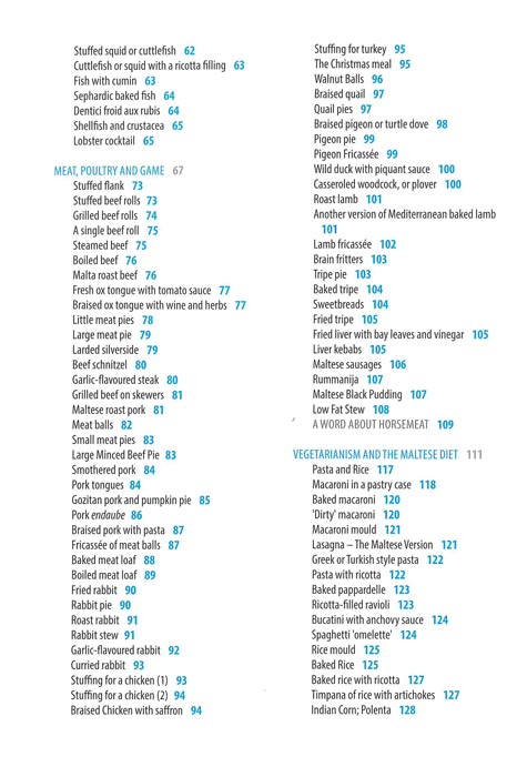 The Food & Cookery of Malta and Gozo - Agenda Bookshop