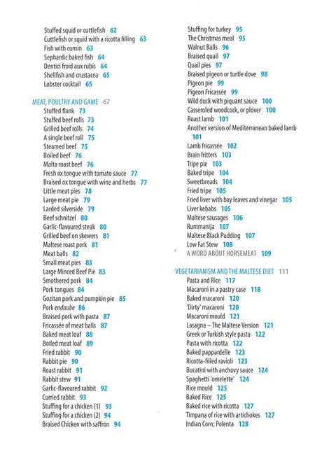 The Food & Cookery of Malta and Gozo - Agenda Bookshop