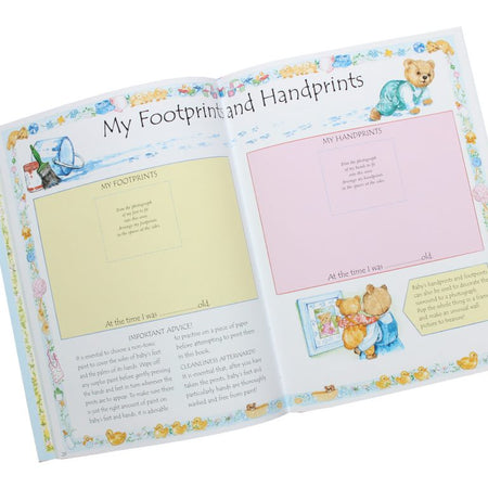 Blue Baby Record Book Baby Keepsake Diary Birth to 5 Yrs - Agenda Bookshop