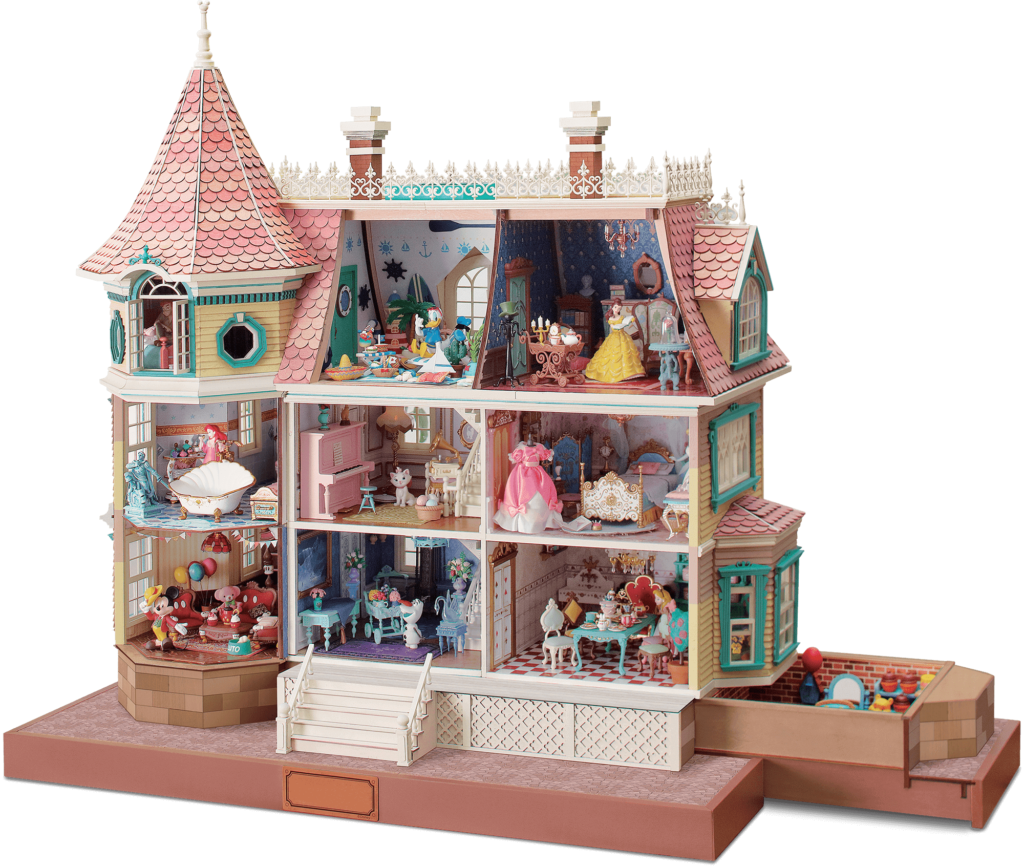 Beauty and the online beast dolls house