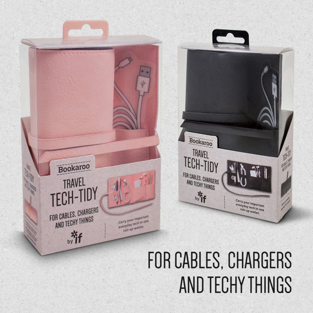 Bookaroo Travel Tech-Tidy - Black - Agenda Bookshop