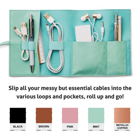 Bookaroo Travel Tech-Tidy - Black - Agenda Bookshop