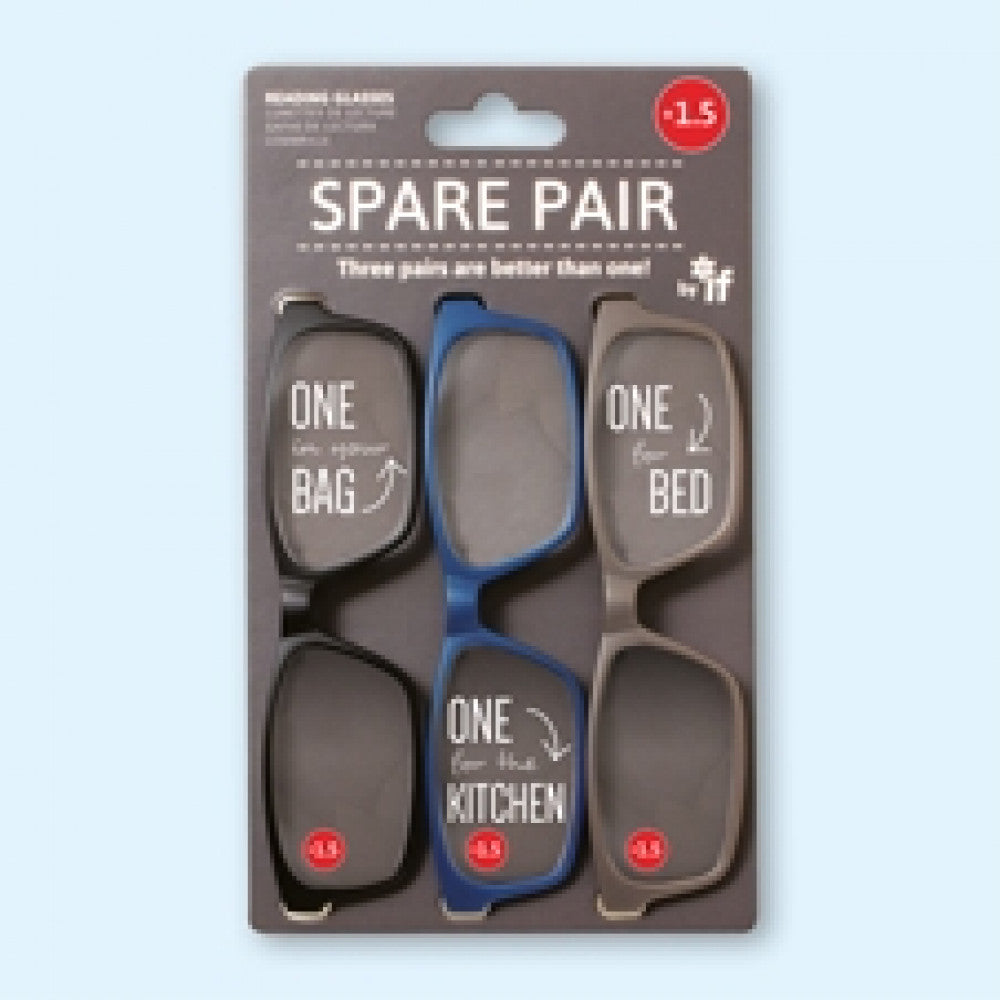 Spare Pair - Reading Glasses 1.5 - Agenda Bookshop
