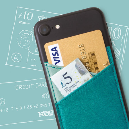 Bookaroo Phone Pocket - Black - Agenda Bookshop