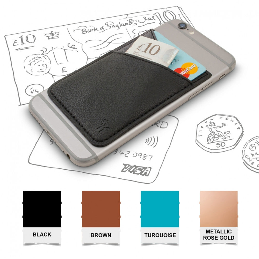 Bookaroo Phone Pocket - Black - Agenda Bookshop