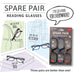 Spare Pair - Reading Glasses 1.5 - Agenda Bookshop