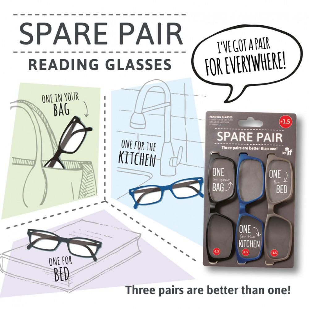 Spare Pair - Reading Glasses 2.50 - Agenda Bookshop