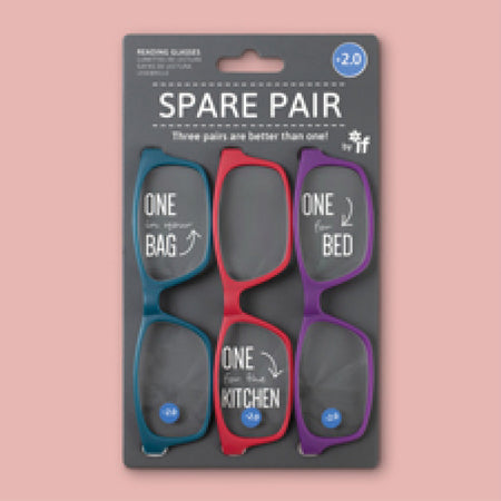 Spare Pair - Reading Glasses 2.0 - Agenda Bookshop