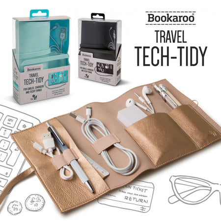 Bookaroo Travel Tech-Tidy - Black - Agenda Bookshop