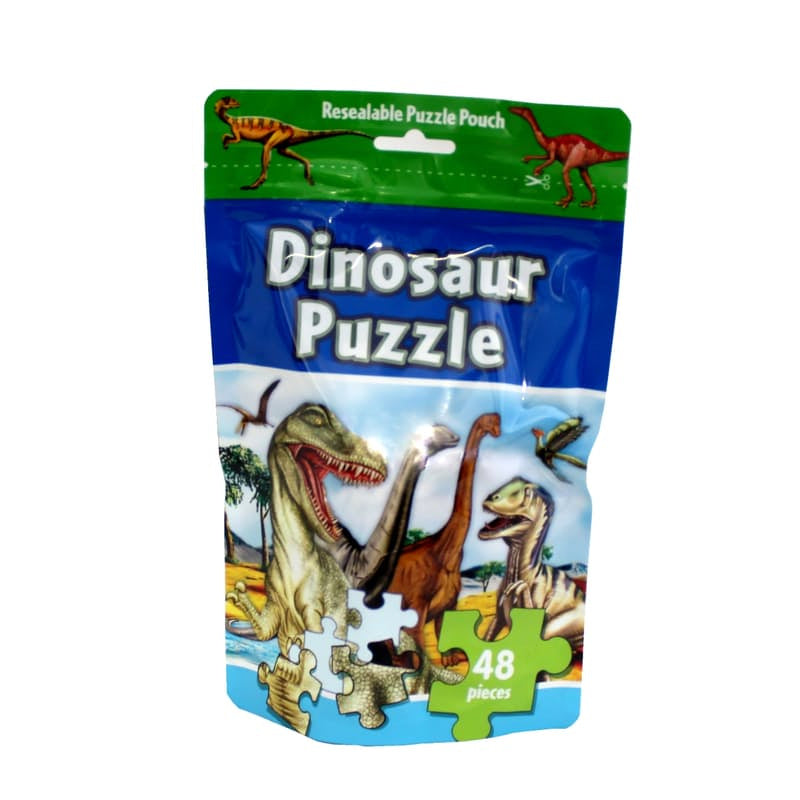 Dinosaur Jigsaw Puzzle Resealable Pouch - Agenda Bookshop