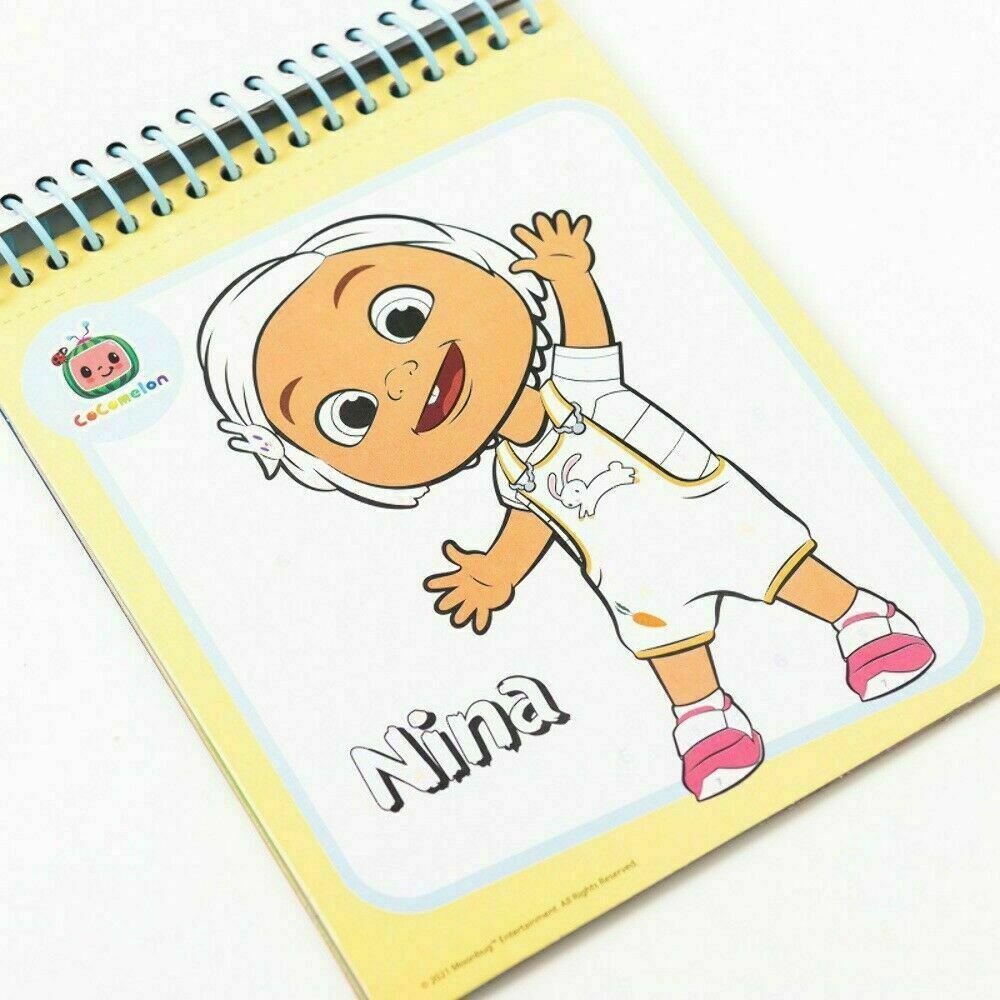 AL COLOUR BY NUMBERS: COCOMELON - Agenda Bookshop