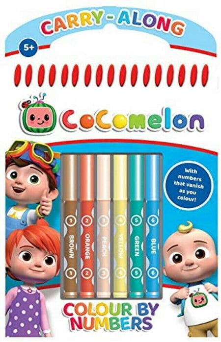 AL COLOUR BY NUMBERS: COCOMELON - Agenda Bookshop