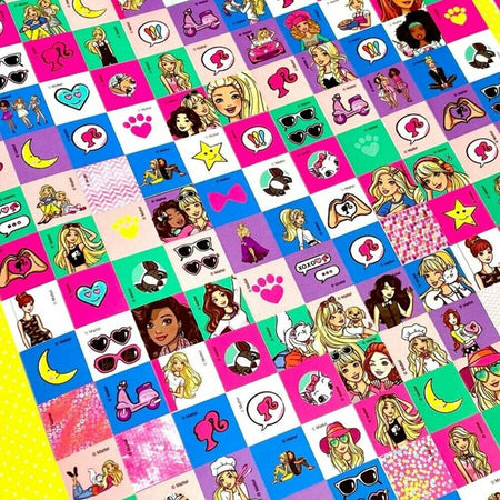 AL STICKER BURST: BARBIE - Agenda Bookshop