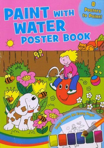 PAINT WITH WATER POSTER BOOKS- - Agenda Bookshop