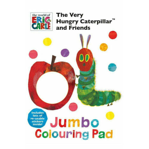 The Very Hungry Caterpillar Jumbo Colouring Pad - Agenda Bookshop