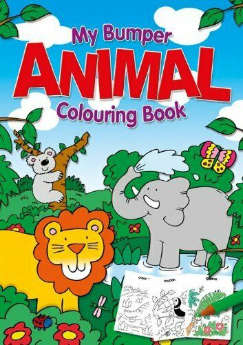 AL Jumbo Colouring - Animals - Agenda Bookshop