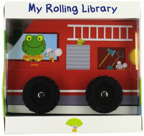 YO BOARD BOOK ROLLING WHEELS FIRE TRUCK - Agenda Bookshop