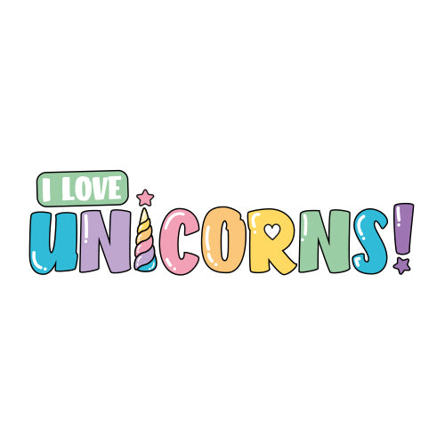 I LOVE UNICORNS - Agenda Bookshop