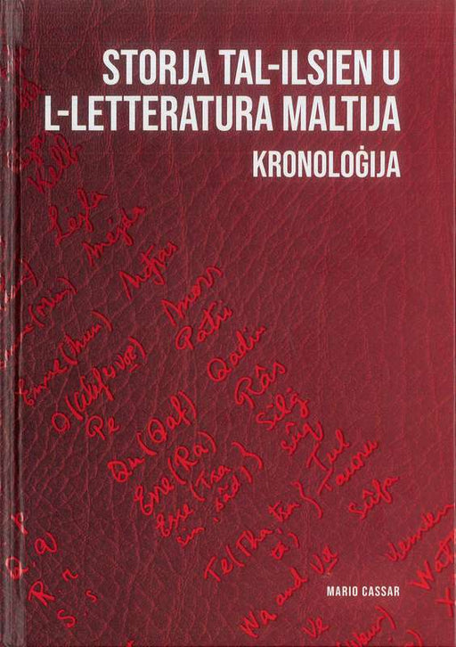 Storja tal-Ilsien u l-Letteratura Maltija – Kronoloġija - Agenda Bookshop
