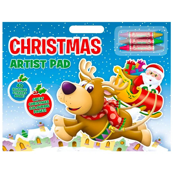 Christmas Artist Pad - Agenda Bookshop
